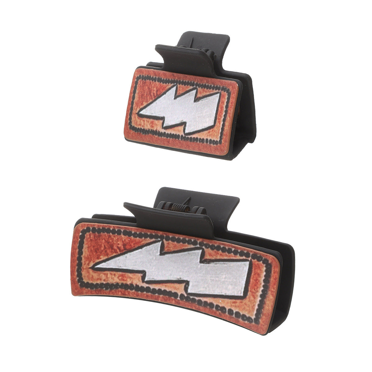 Wholesale Western lightning bolt leather grabber